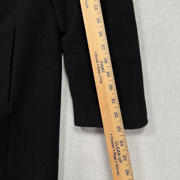 Vintage Larry Levine Design Pure Camel Hair Coat Button Front Size 8 - Picture 9 of 12